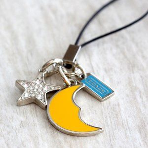 NWOT COACH Moon and Star Lanyard